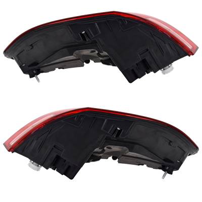 Rareelectrical - New Pair Of Outer Tail Lights Compatible With Bmw X5 Sdrive40i Xdrive40i Xdrive45e Xdrive50i - Image 4