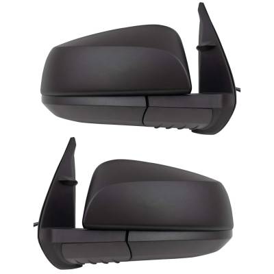 Rareelectrical - New Pair Of Mirror Compatible With Toyota Tacoma Sr Sr5 Trd Sport Trd Off-Road Limited Trail Crew - Image 2