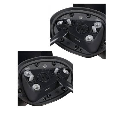 Rareelectrical - New Pair Of Mirror Compatible With Mazda 3 Gt I Sport Grand Touring Gs Hatchback S Sv Gx Sedan - Image 4