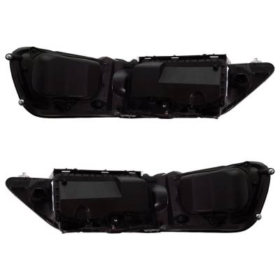 Rareelectrical - New Pair Headlights Compatible With Lincoln Town Car Signature Limited 2005 2006 2007 2008 2009 2010 - Image 2