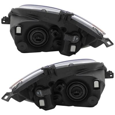 Rareelectrical - New Pair Headlights Compatible With Mitsubishi Eclipse Gs Hatchback 2006 2007 By Part Numbers - Image 2