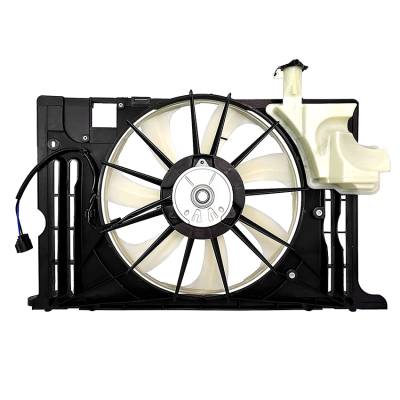 Rareelectrical - New Engine Cooling Fan Compatible With Toyota Corolla 2014-2016 By Part Number 163610T040 163610T041 - Image 2
