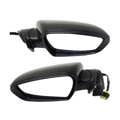 Rareelectrical - New Pair Of Mirror Compatible With Kia Forte Forte5 Koup Sx Ex S Lx L 1.6L 2.0L 2017 2018 By Part - Image 3