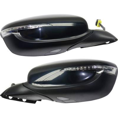 Rareelectrical - New Pair Of Mirror Compatible With Kia Forte Forte5 Koup Sx Ex S Lx L 1.6L 2.0L 2017 2018 By Part - Image 4