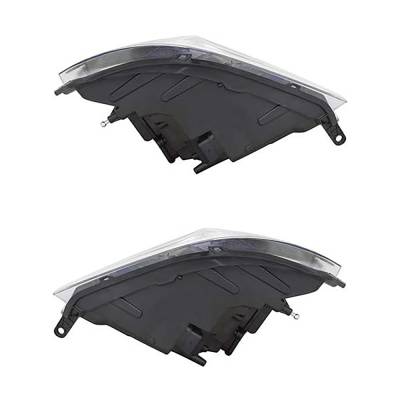 Rareelectrical - New Pair Of Halogen Headlights Compatible With Ram 2500 Laramie Longhorn Extended Crew 6.7L 2016 - Image 4