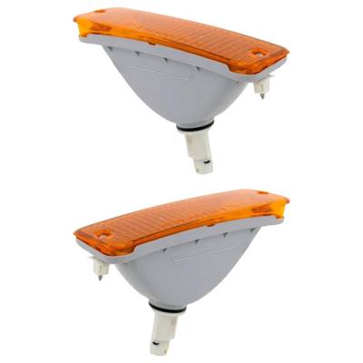 Rareelectrical - New Pair Of Daytime Running Lights Compatible With Toyota T100 2.7L 3.0L 3.4L 1993 1994 1995 1996 - Image 3