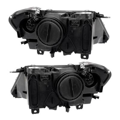 Rareelectrical - New Pair Of Halogen Headlight Compatible With Bmw X3 3.0Si Sport 2011-2014 By Part Number - Image 2