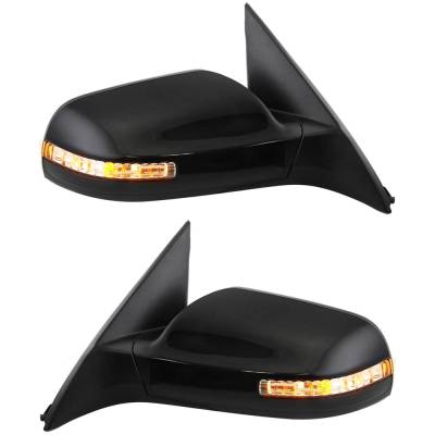 Rareelectrical - New Pair Of Mirror Compatible With Nissan Altima Se Sl Hybrid Base S Coupe Sedan 2-4-Door 2.0L 2.5L - Image 5