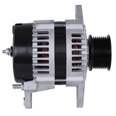 Rareelectrical - New 70 Amp 12 Volt Clockwise 8 Groove Alternator Compatible With Onan Engines Cummins 5332265 By - Image 4