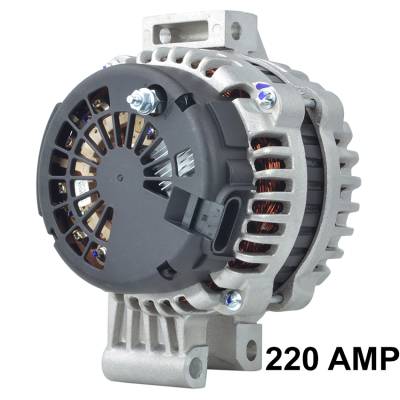 Rareelectrical - New 12V 220 Amp Alternator Fits Saab 9-7X 4.2L 2005 15062413 321-1828 19151920 - Image 3