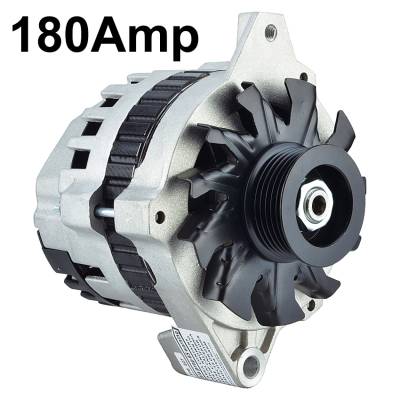 Rareelectrical - New 180 Amp Alternator Fits Chevrolet G20 G30 P20 P30 P40 R10 R20 1980'S Al8659x - Image 2