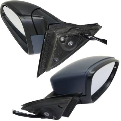 Rareelectrical - New Pair Of Mirror Compatible With Volkswagen Passat Se R-Line Wolfsburg Edition Highline Sel - Image 3
