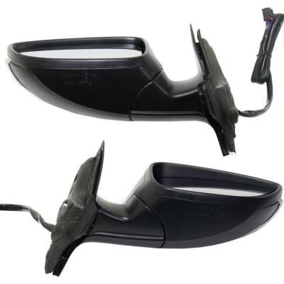 Rareelectrical - New Pair Of Mirror Compatible With Volkswagen Passat Sel Premium Highline Gt Se Comfortline - Image 5