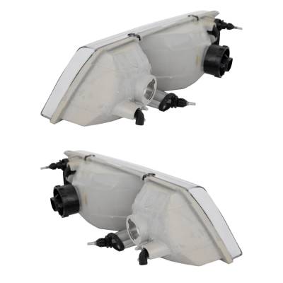 Rareelectrical - New Pair Of Headlights Compatible With Mercury Grand Marquis Gs Sedan 1998 1999 2000 2001 2002 By - Image 4