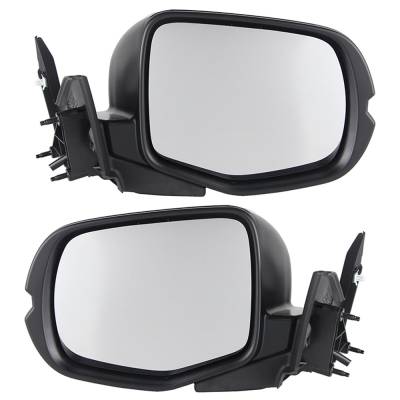 Rareelectrical - New Pair Of Mirrors Compatible With Honda Pilot Trailsport Sport Utility 4 Door 3.5L 2022 By Part - Image 2