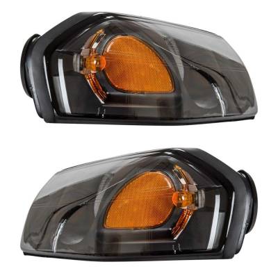 Rareelectrical - New Pair Of Headlights Compatible With Chevrolet Impala Base Sedan 3.8L 2004 2005 By Part Number - Image 3