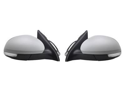 Rareelectrical - Pair Door Mirror Compatible With Volkswagen Tiguan 2009-2016 5N1857508q9b9 5N1857507p9b9 - Image 1