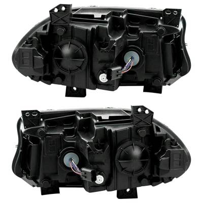 Rareelectrical - New Pair Of Headlights Compatible With Dodge Charger 3.6L 5.7L 6.4L 2018 2019 2020 2021 By Part - Image 4