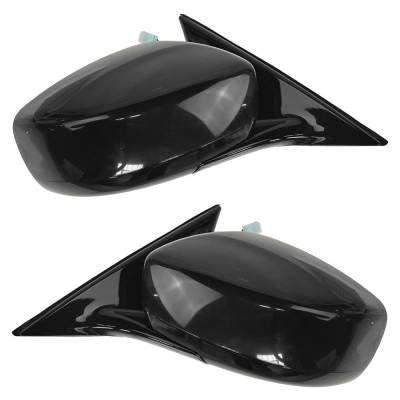 Rareelectrical - New Pair Of Mirror Compatible With Infiniti G37 X Journey Sport Base Sedan 4-Door 3.7L 2009 2010 - Image 2