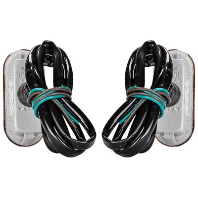 Rareelectrical - New Pair Of Daytime Running Lights Compatible With Volkswagen Passat Cabrio Jetta 1998 1999 2000 - Image 6