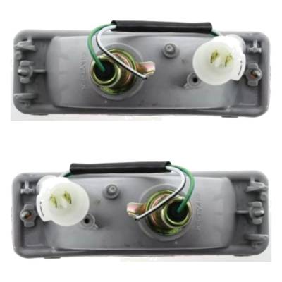 Rareelectrical - New Pair Of Daytime Running Lights Compatible With Toyota 4Runner 1984 1985 1986 1987 1988 1989 By - Image 3