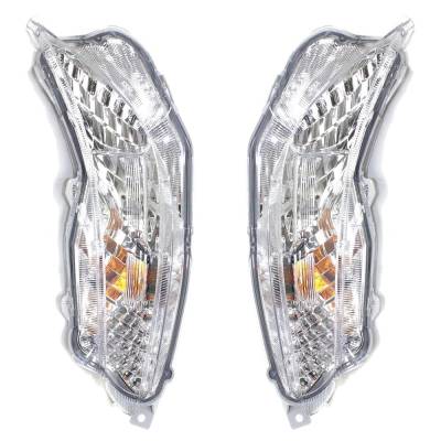 Rareelectrical - New Pair Of Daytime Running Lights Compatible With Toyota Camry 2.5L 2015 2016 2017 By Part Numbers - Image 1