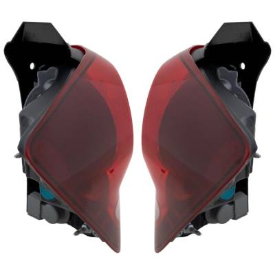 Rareelectrical - New Pair Of Tail Lights Compatible With Dodge Journey 2.4L 3.5L 3.6L 2009-2020 By Part Numbers - Image 5