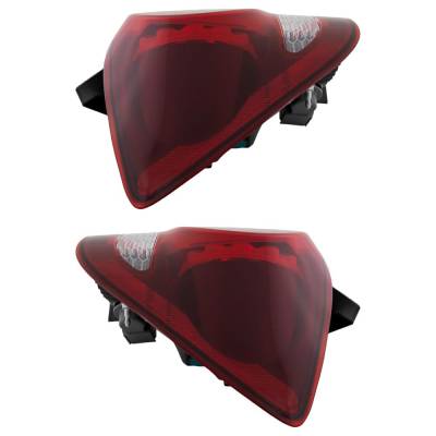 Rareelectrical - New Pair Of Tail Lights Compatible With Dodge Journey 2.4L 3.5L 3.6L 2009-2020 By Part Numbers - Image 6