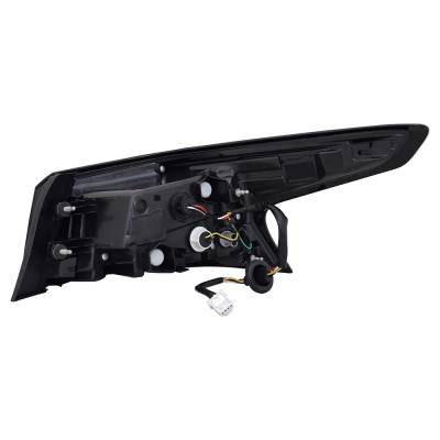 Rareelectrical - New Halogen Outer Left Tail Light Compatible With Nissan Altima Sr Sedan 4 Door 2.5L 2019 2020 2021 - Image 5