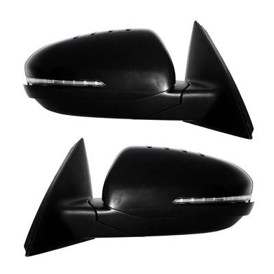 Rareelectrical - New Pair Of Door Mirrors Fits Kia Optima 2011-12 876202T110 876102T110 Ki1320152 - Image 2