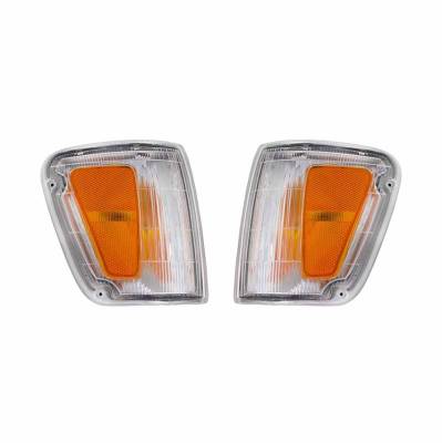 Rareelectrical - New Pair Of Back Up Lights Compatible With Toyota T100 1993-1998 81610-34010 8162034010 8161034010 - Image 2