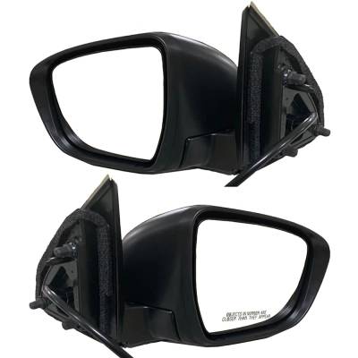 Rareelectrical - New Pair Of Mirrors Compatible With Nissan Rogue Sport Sv Sport Utility 2017-2020 By Part Numbers - Image 2