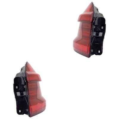 Rareelectrical - New Pair Of Tail Lights Compatible With Mercedes-Benz Sprinter 2500 Extended Standard Cargo - Image 6