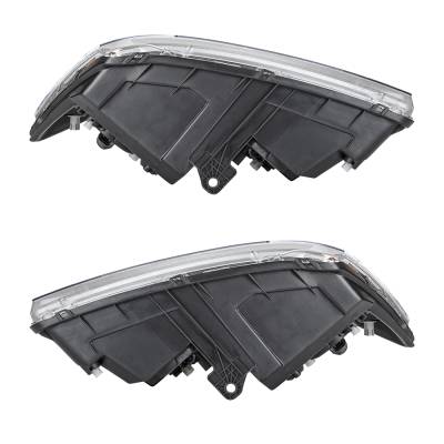 Rareelectrical - New Pair Of Halogen Headlights Compatible With Dodge Journey Base Sport 2009 2010 2011 2012 2013 - Image 3