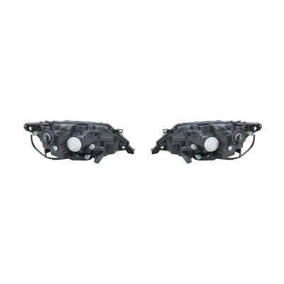 Rareelectrical - New Headlight Pair Fits Nissan Rogue Hybrid 2.0L 2017-2018 Ni2503254 26060-6Fl0a - Image 3