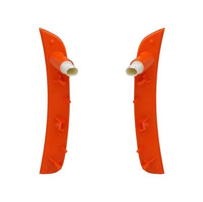 Rareelectrical - New Pair Of Front Side Marker Lights Compatible With Fiat 500 2012 5182422Ac 5182423Ac Fi2555100 - Image 3