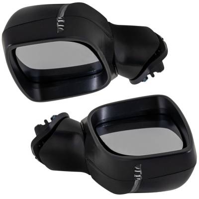 Rareelectrical - New Pair Of Mirror Compatible With Mazda 3 Sport Gt Grand Touring Gs I S Se G Gx Sedan Hatchback - Image 3
