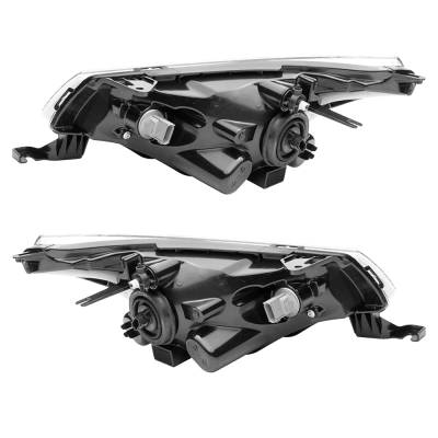 Rareelectrical - New Pair Of Halogen Headlights Compatible With Ford Focus S Coupe 2 Door 2.0L 2008 By Part Number - Image 7