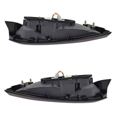 Rareelectrical - New Pair Of Daytime Running Lights Compatible With Nissan Versa 1.6L 2020 2021 2022 2023 By Part - Image 2