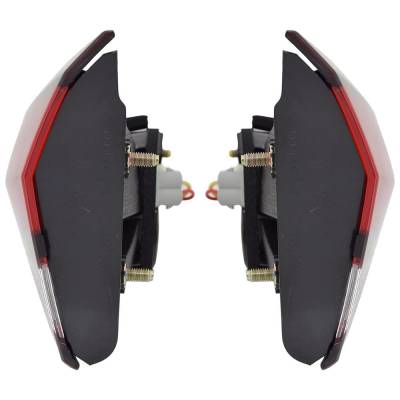 Rareelectrical - New Pair Of Daytime Running Lights Compatible With Nissan Versa 1.6L 2020 2021 2022 2023 By Part - Image 4