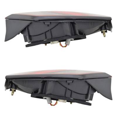 Rareelectrical - New Pair Of Daytime Running Lights Compatible With Nissan Versa 1.6L 2020 2021 2022 2023 By Part - Image 5