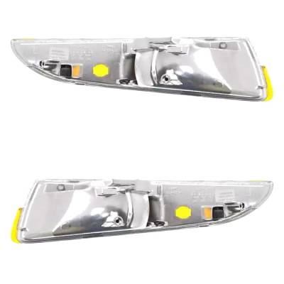 Rareelectrical - New Pair Of Daytime Running Lights Compatible With Chevrolet Camaro 3.4L 3.8L 5.7L 1993-2002 By Part - Image 5