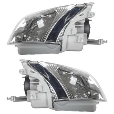 Rareelectrical - New Pair Of Headlights Compatible With Lexus 1997 1998 1999 2000 2001 By Part Numbers Lx2502101 - Image 3