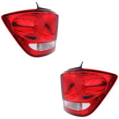 Rareelectrical - New Pair Of Tail Lights Compatible With Dodge Journey 2.4L 3.5L 3.6L 2009-2020 By Part Numbers - Image 3