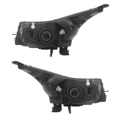 Rareelectrical - New Pair Of Headlights Compatible With Chevrolet Cruze Cruze Limited Diesel Eco L Ls Lt Ltz Sedan - Image 5