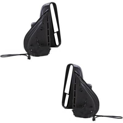 Rareelectrical - New Pair Of Mirror Compatible With Chevrolet Silverado 1500 Ltz Crew Cab 5.3L 6.0L 6.2L 2007 2008 - Image 3