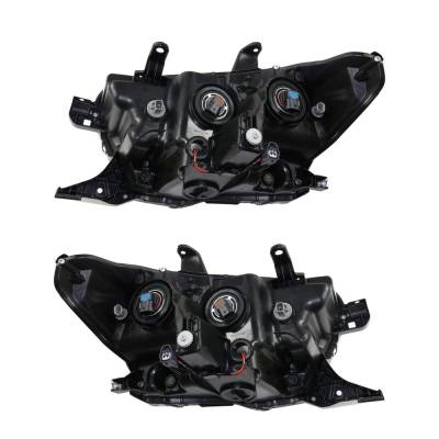 Rareelectrical - New Pair Of Halogen Headlights Compatible With Toyota Tacoma Sr5 Extended 2.7L 2017 2018 2019 By - Image 2