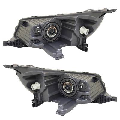 New Pair Of Headlights Compatible With Chevrolet City Express Lt Mini Cargo Van 2015 2016 2017 2018