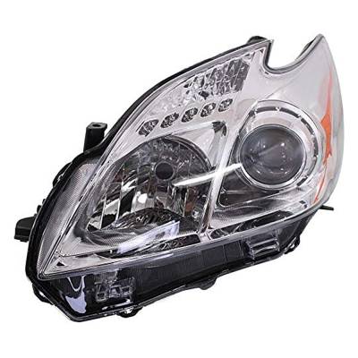Rareelectrical - New Left Halogen Headlight Compatible With Toyota Prius Five Hatchback 4 Door 1.8L 2012 2013 2014 - Image 3