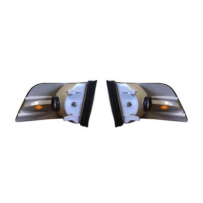 Rareelectrical - New Pair Of Side Marker Lights Compatible With Buick Century 1991-1995 5976094 Gm2551115 5976093 - Image 3